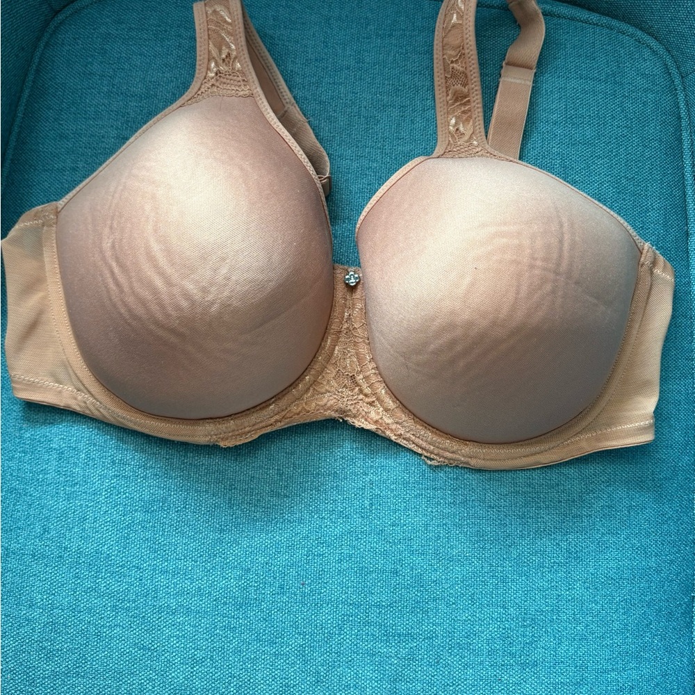 Breezies Natural Curves Full Coverage Contour Underwire Bra 38D